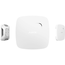 Датчик дыма с температурным и СО сенсорами Ajax FireProtect Plus White
