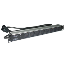 PDU 1U 19" 9X220V IEC-320-C14