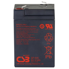 Battery for UPS CSB GP 645 F2 (4.5Ah 6V)