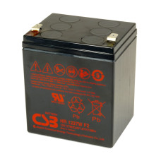 Аккумуляторная батарея для ИБП CSB HR 1221W F2 (12V, 5Аh, 21W/cell@15min)