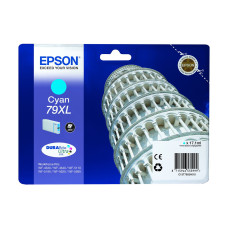 Ink Cartridge Epson T79024010, 79XL DURABrite Ultra Ink, cyan