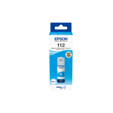 Ink Cartridge Epson C13T06C24A, 112 EcoTank Ink Bottle, Cyan