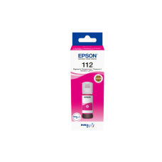 Ink Cartridge Epson C13T06C34A, 112 EcoTank Ink Bottle, Magenta