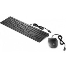 Tastatură și Mouse 400 cu fir HP Pavilion, Negru