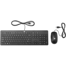 Tastatură Slim și mouse prin USB HP (T6T83AA)