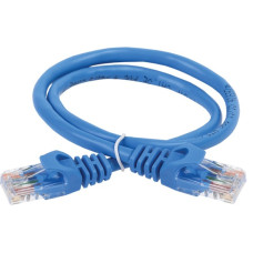 ITK Patch cord (patch cord) cat.5E UTP 0.5m blue