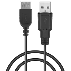 Cable Extension USB 2.0 A-plug A-socket 1.8m