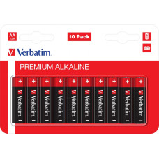 Verbatim Alcaline Battery  AA, 10pcs